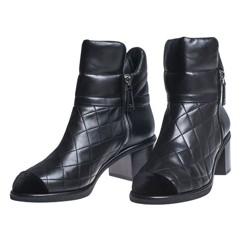 classic chanel black boots bloomingdales|bloomingdale's chanel.